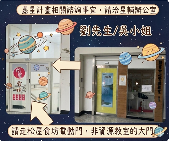 嘉星計畫相關諮詢事宜